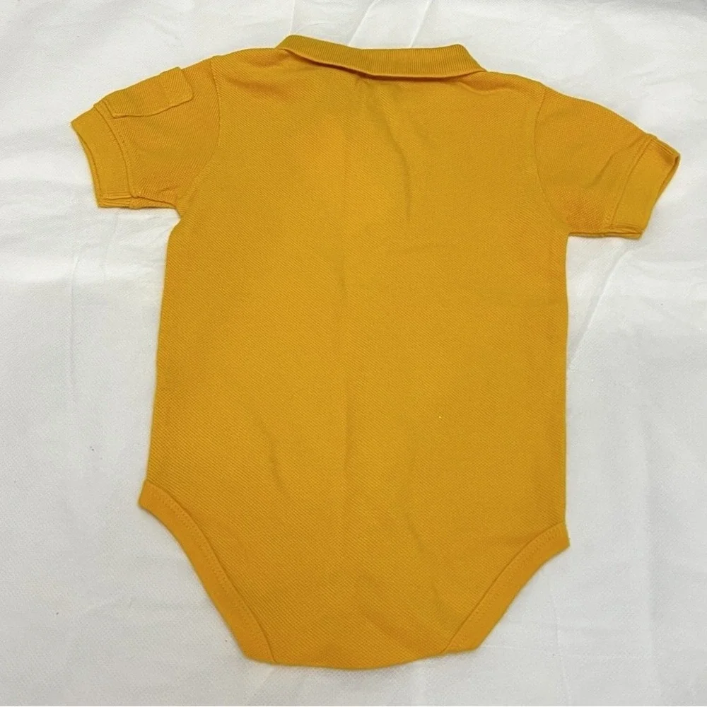 Vintage 2000 Gymboree Baby Boy Polo Bodysuit Romper One Piece Y2K Infant